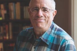 Marc Hofstadter ’67 in his study.